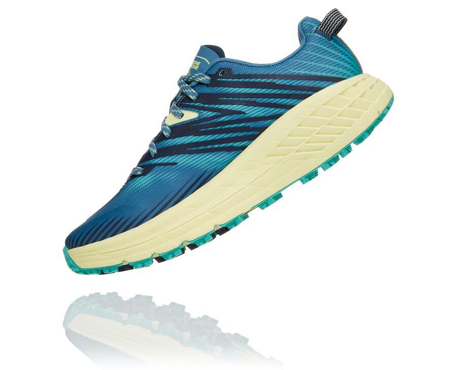 Hoka One One Trailove Tenisky Damske Modre - Speedgoat 4 - 35891-AIOS